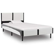 SKM Giroletto Bianco e Nero in Similpelle 90x200 cm (18.4kg)