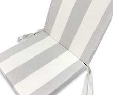 Tex family Cuscino Sedia Basso per POLTRONE Sdraio SFODERABILE cm. 45X94X5 da Esterno QUALITA Extra