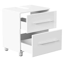 Sottostruttura universale in piedi 55 cm bianco lucido