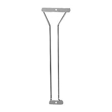 Wateralone - Portabicchieri da vino, in acciaio inox, per cucina, bar, pub, colore: argento