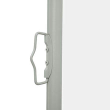 E E-NICES Tenda Laterale Retrattile per Patio 140x500 cm Crema