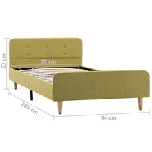 SKM Giroletto Verde in Tessuto 90x200 cm (19.45kg)