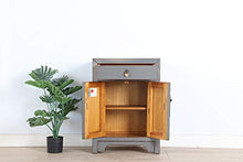 Yajutang cassettiera cinese orientale/asiatico stile grigio