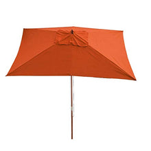 Ombrellone giardino spiaggia N83 Florida ø 300cm polyestere ~ terracotta