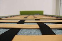 Ponti Divani - Divano Letto Girevole salvaspazio - Divano Letto Singolo Ribaltabile - Materasso Incluso sfoderabile Made in Italy - Tessuto Rosso - Arredi Casa