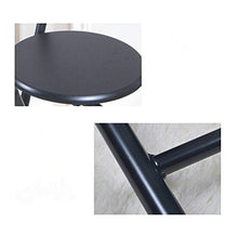 semplicità Moderna Sgabello da Bar Sgabello da Bar Pieghevole in Metallo Sgabello Alto da Pranzo 97 * 45.5 * 36cm LEBAO (Colore : C)