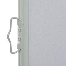 mewmewcat Tenda da Sole Laterale Retrattile 120 x 300 cm Grigia