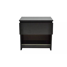 Festnight Set 2 Comodini Camera da Letto con Cassetto Moderno in MDF Nero,Comodino Porta Telefono Moderno Nero,Comodino Portaogetti Moderno Nero 40x30x39 cm