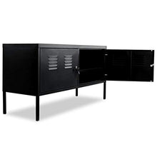 vidaXL Mobile Porta TV 118x40x60 cm Nero Staffa Mobiletto Sostegno Televisore