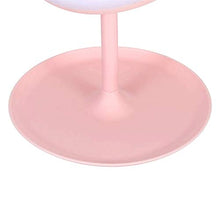 AITAOZI Specchio per Il Trucco LED Ricaricabile Illuminato, USB Ricaricabile Specchio a vanità Touchscreen Dimmable LED Luce per Il Trucco cosmetico controsoffitto