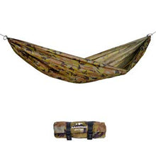 AMAZONAS AZ-1030260 Ultra-Light Travel Set Camouflage Amaca da Trekking, Verde Militare