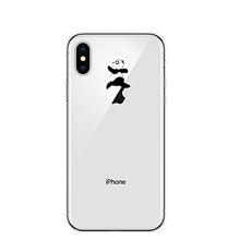 CrazyLemon per custodia per iPhone XS MAX, Custodia protettiva in silicone per paraurti in TPU trasparente con motivo Panda creativo - Panda ostacolo