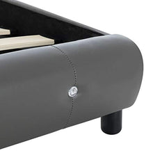 SKM Giroletto Grigio in Similpelle 90x200 cm (23.8kg)