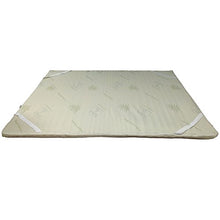 DORMIDEA Sibilla Blu - Topper in Memory - Fodera Elasticizzata con Zip - Misure 150X190 H4,5