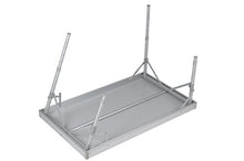 Bo-Camp Solid Alu Campeggio table-100 x 60 cm, Grigio, 100 x 60 x 70 cm