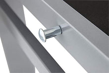 Cook'in Garden WT013T Media L carrello da barbecue/plancha, nero/argento