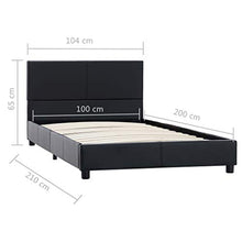 SKM Giroletto Nero in Similpelle 100x200 cm (19.55kg)