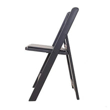 Chicreat Sedia pieghevole in plastica resistente, per interni ed esterni, 45,7 x 45,5 x 78 cm, set da 2