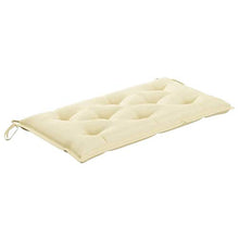 vidaXL Cuscino per Panca da Giardino Verde 120x50x7 cm in Tessuto
