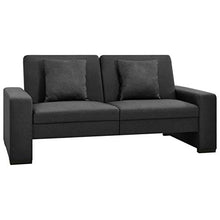 Irfora Divano Letto e 2 Cuscini, Divano 2 Posti Economico, Divano Letto Economico, in Similpelle
