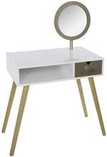 Compatto e leggero di lusso camera da letto lastra di vanità singola semplice piccola mini comò comodino Nordic,White