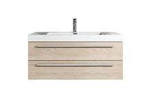 Badplaats B.V. Mobili da Bagno Rome/Marseille (100cm, Rovere Chiaro)