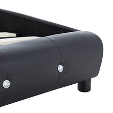 SKM Giroletto Nero in Similpelle 160x200 cm (32.6kg)
