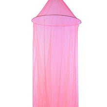 UYG Tenda da letto con zanzariera in pizzo viola Rosso