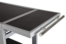 Cook'in Garden WT013T Media L carrello da barbecue/plancha, nero/argento