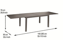 VERMOBIL Tavolo Sofy 140/280x90 allungabile in Ferro