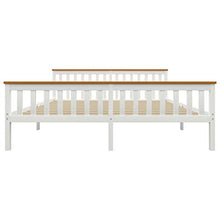 FAMIROSA Giroletto con 2 Cassetti Bianco in Massello di Pino 180x200 cm-0437