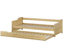 Erst-Holz Letto-Divano Letto 90x200 in Pino con cassettone Letto e doghe rigide 60.34-09