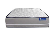 Materasso Actiflex pur 90x220cm, Spessore : 20 cm, Molle insacchettate, Rigido, 3 zone di comfort