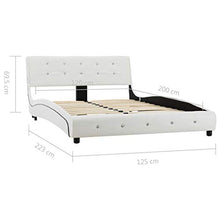 SKM Giroletto Bianco in Similpelle 120x200 cm (29kg)