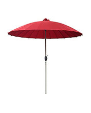 SORARA Shanghai Parasole da Giardino, Rosso, ø 260 cm (2,6m)
