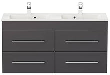 Mobile bagno Helios antracite satinato