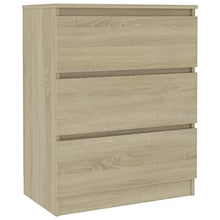 vidaXL Credenza Rovere Sonoma 60x35x76 cm in Legno Multistrato