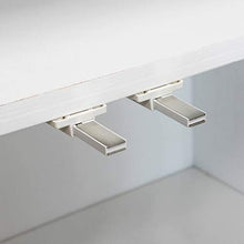 Milani Home s.r.l.s. Armadio a Due Ante con Decoro in Legno di Design Moderno per Salotto Cucina Sala da Pranzo cm 90x50x150 h