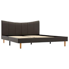 SKM Giroletto Antracite in Similpelle 140x200 cm