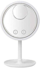 JACKWS Specchio di Trucco Magnifier LED Desktop Lampada cosmetico dello Specchio di Bellezza con Il Ventilatore