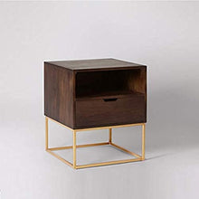 Comodino in legno massello cassettiera comodino, resistente, adatto per camera da letto, soggiorno, ecc.