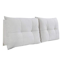 SUYUHENG-Shade Sails Cuscini Testiera Letto, Testiera con Cuscini Cuneo, Schienale Lettura Supporto Lombare, Testata Letto Cuscino con Rimovibile Lavabile Copertina per Divano Letto, 180x60cm
