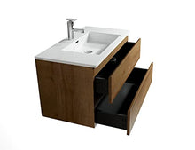 Badplaats B.V. Mobile Bagno Angela 100 cm Rovere - Mobile Base lavello Bagno