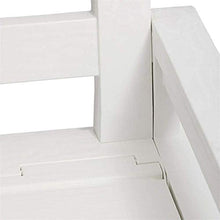 Baule da Giardino, Scatola di stoccaggio del ponte Panca del torace per mobili da esterno, stoccaggio bianco-esterna-stoccaggio esterna scatola-deck-deck-shoot-stoccaggio da esterno Panco-patio decora