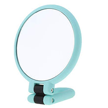 T TOOYFUL Specchio Tenuto In Mano Piegante Porpora & Verde Di 2pcs Con Ingrandimento 15X & Immagine Vera, Specchio Di Rasatura Di Trucco Del Controsof
