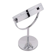 aipipl Specchio per Il Trucco 7 Specchio per Il Trucco bifacciale Specchio per Il Trucco autoportante Illuminato da Uomo Professionale Donna Bagno Bellezza da Barba Vanity LED Specchio per Il trucc