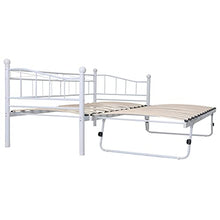 SKM Giroletto Bianco in Acciaio 180x200/90x200 cm