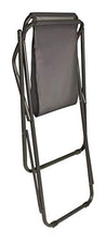 VERDELOOK Formentera, Poltrona a Sdraio oscillante, 90x60x73 cm, Grigio