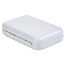 SUNSKYOO - Scatola da pesca trasparente con schiuma impermeabile e resistente, PVC+acciaio inox., Scatola bianca, 11.5*7.7*2.7cm
