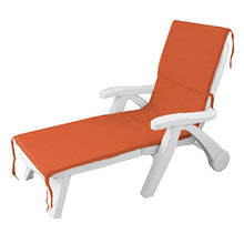 Cuscino per lettino prendisole per esterno giardino sdraio 60x190 cm cm AA370